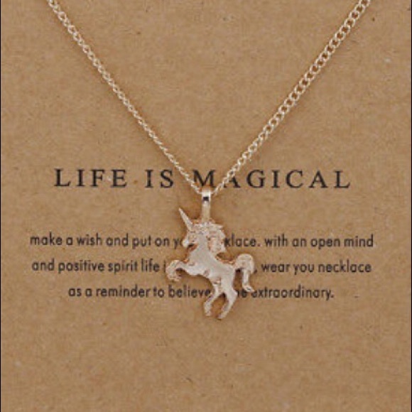 Jewelry - Gold & Silver Magical Unicorn Necklaces!